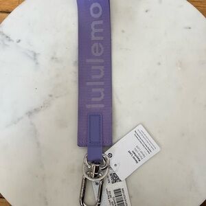Lululemon Athletica Purple Keychain